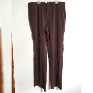 Cj Banks Women's Brown Straight Leg Chino Pants - Size 16W 16 1x‎ XL Pants